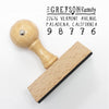 Return Address Stamp- "Greyson"