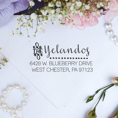 Return Address Stamp "Yelandos"