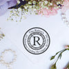 Return Address Stamp "Damask Round"