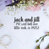 Return Address Stamp "Jack & Jill"