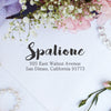 Return Address Stamp "Spalione"