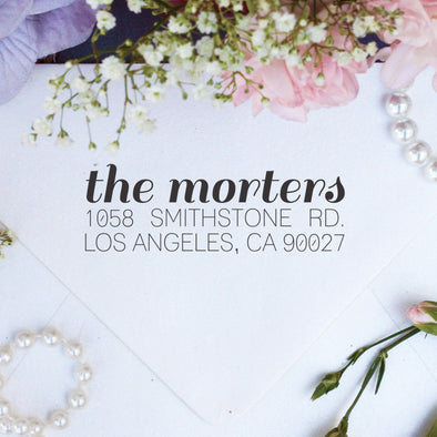 Return Address Stamp "Morters"