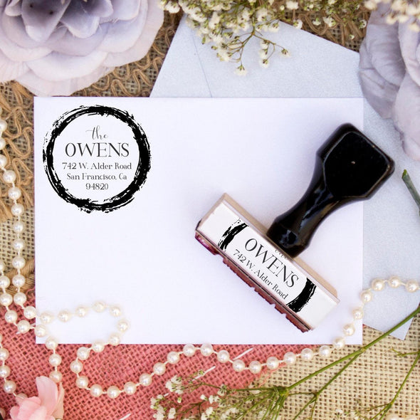 Return Address Stamp "Owens"