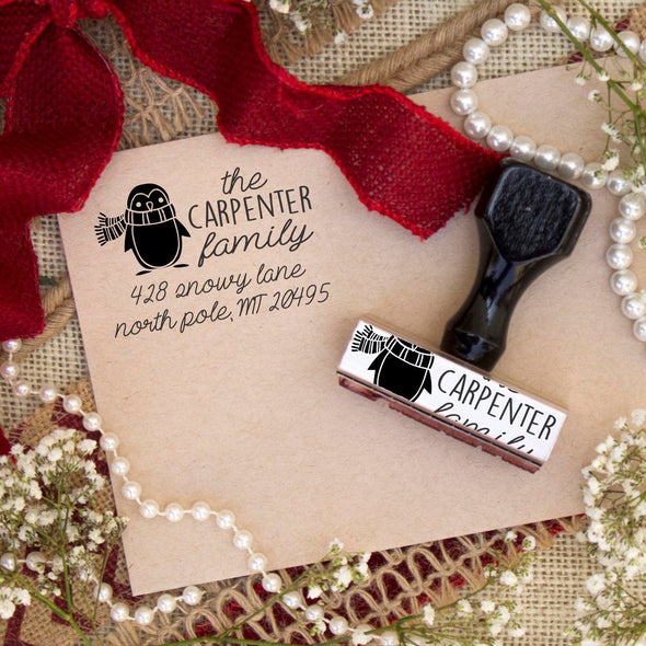 Return Address Stamp "Carpenter Family"