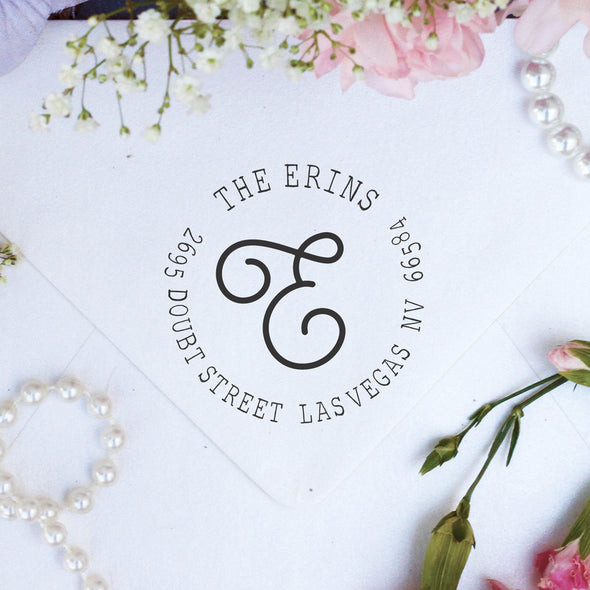 Return Address Stamp "Erins"