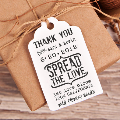 Spread the Love "Sara & Kevin" Wedding Favor Stamp