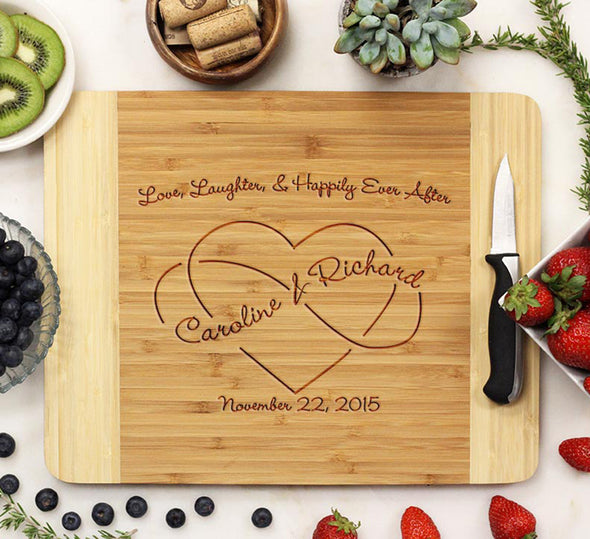 Cutting Board "Caroline & Richard"