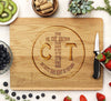 Cutting Board "Anchor & Rope Initials"