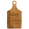 Tree Paddle Board Personalized With Lovebirds