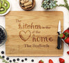 Cutting Board "The Kitchen is the Heart of the Home - The Staffords"