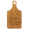 Paddle Cutting Board "The Kitchen is the Heart of the Home - The Staffords"