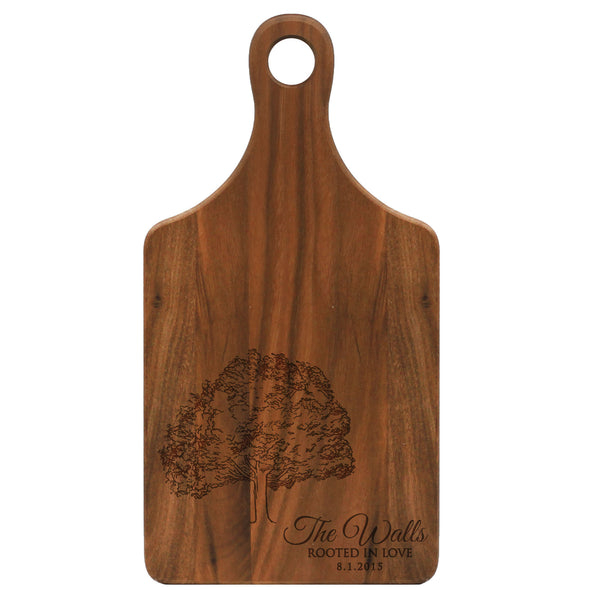 Paddle Cutting Board "Rooted in Love - The Walls"