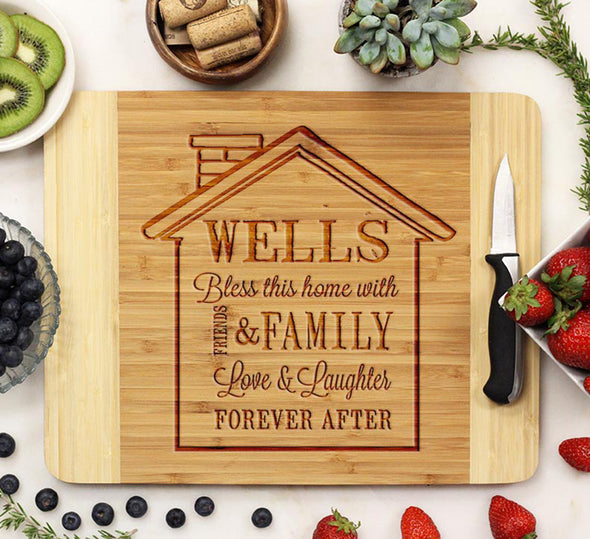 Cutting Board "Wells House Design"