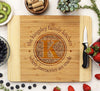 Bamboo Engraved Cutting Board