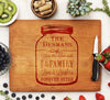 Cutting Board "Denmans - Mason Jar"