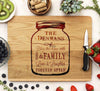 Cutting Board "Denmans - Mason Jar"