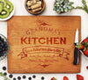 Custom Grandma's Kitchen Cutting Board