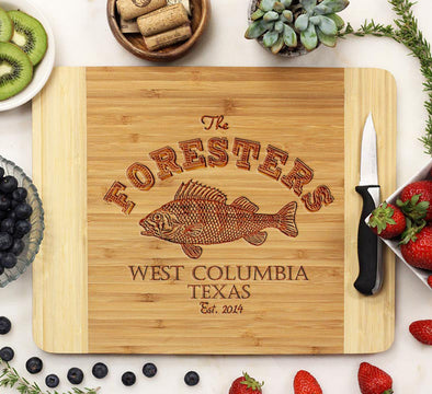 Cutting Board "Foresters - Fish"