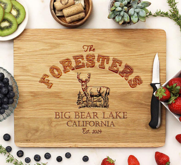 Cutting Board "Foresters - Deer"