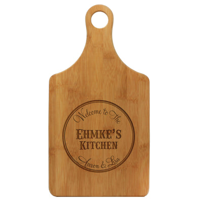 Paddle Cutting Board "Ehmke's Kitchen"