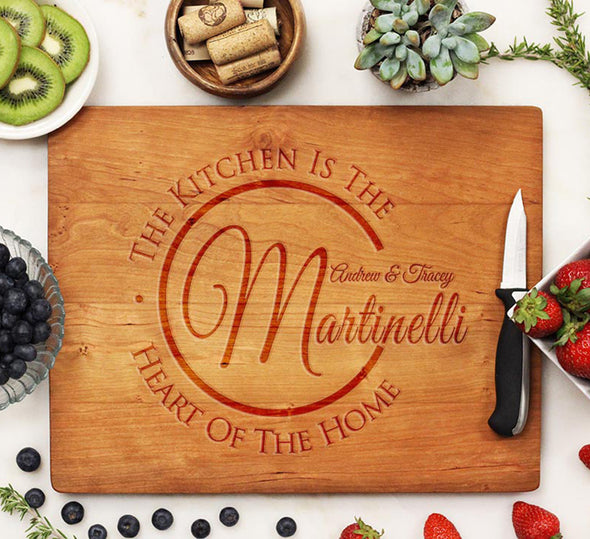 Cherry Engraved Cutting Board