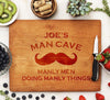 Cutting Board "Joe's Man Cave"