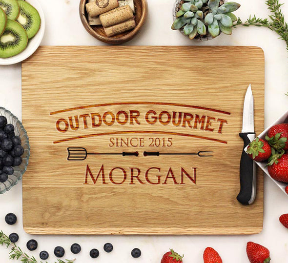 Cutting Board "Outdoor Gourmet"