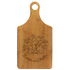 Paddle Cutting Board "Darren & Debbie Tree"