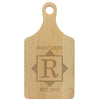 Paddle Cutting Board "Radcliffe Square Design"