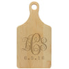 Paddle Cutting Board "ZCS Monogram"