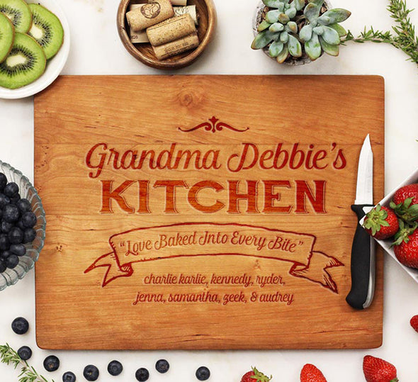 Cutting Board "Grandma Debbie's Kitchen"