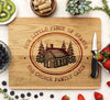 Cutting Board "Little Piece of Heaven Cabin"