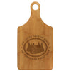 Paddle Cutting Board "Little Piece of Heaven Cabin"