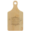 Paddle Cutting Board "Our Greatest Blessings Gather Here - Rafiei"