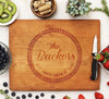 Cutting Board "Backers Leaf Circle"