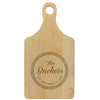 Paddle Cutting Board "Backers Leaf Circle"