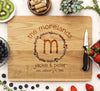 Cutting Board "Morelands Floral Border"