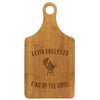 Paddle Cutting Board "Kevin Anderson, King of the Grill"