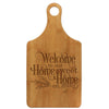 Paddle Cutting Board "Welcome Home Sweet Home"