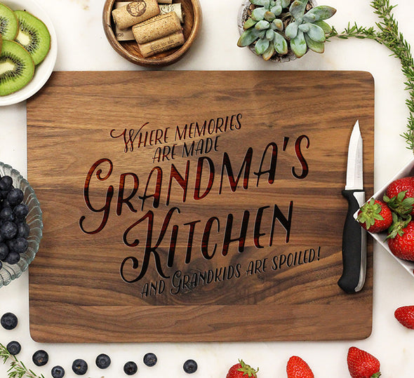 Cutting Board "Grandma's Kitchen"