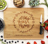 Cutting Board "Our First Home"