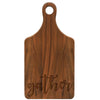 Paddle Cutting Board, "Gather"