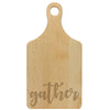 Paddle Cutting Board, "Gather"