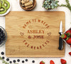 Custom White Oak Cutting Board, Personalized Cutting Board, Custom Cutting Board