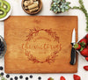 Custom Cherry Wood Cutting Board, Personalized Cutting Board, Custom Cutting Board