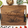 Personalized Walnut Cutting Board, Custom Engraved Cutting Board, Custom Cutting Board