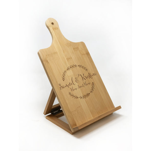 Chefs Easel, Cookbook Holder, Tablet Holder, iPad Holder, Wood Tablet Stand, Recipe Stand, Custom iPad Holder, Mothers Day