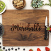 Custom Walnut Cutting Board, Personalized Cutting Board, Custom Cutting Board