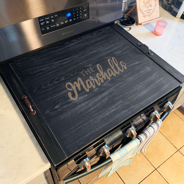 Custom Ottoman Tray, Personalized Noodle board, Stove Top Cover, Wooden Serving Tray, Breakfast Tray, Rustic Tray, Farmhouse decor. 