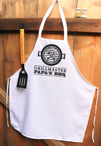 Chef Apron, Custom Apron, Personalized Apron "Grillmaster"